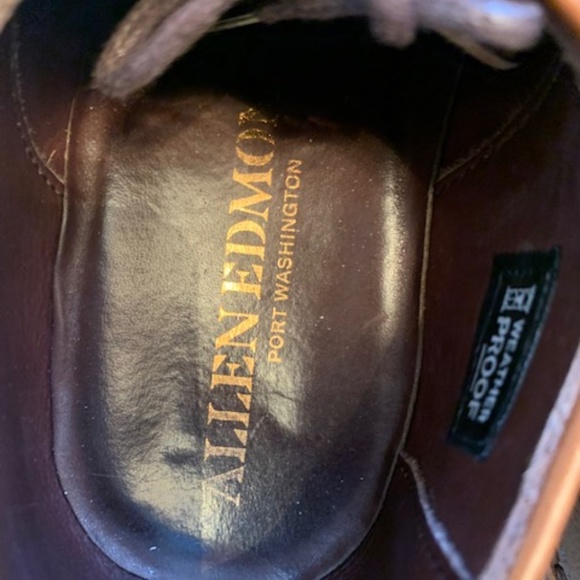 Allen Edmonds Men’s Strandmok Wingtip Cap Toe Oxford Dress Shoes, Size 5 main image 7